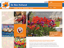 Tablet Screenshot of deree-holland.com
